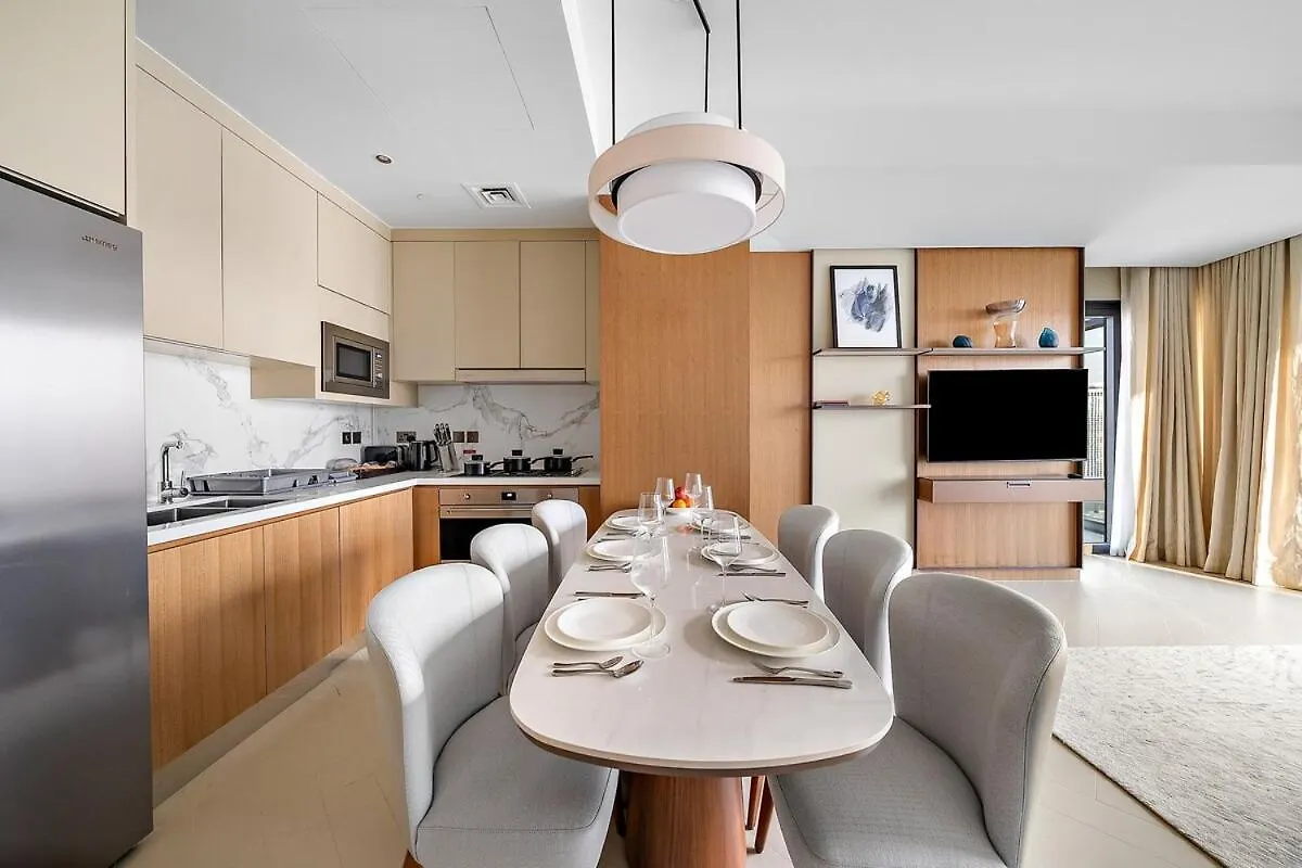 Apartment First Class 3Br Burj Khalifa & Fountain View Dubai