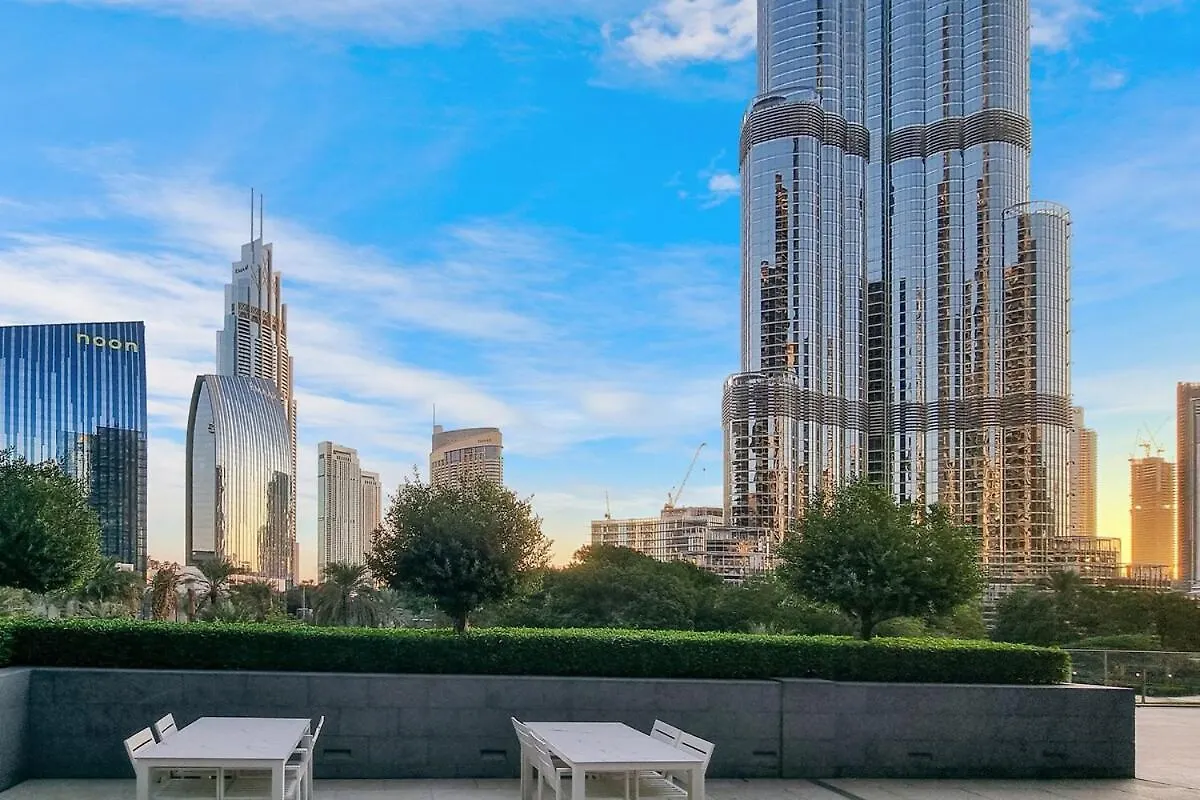 Apartment First Class 3Br Burj Khalifa & Fountain View Dubai