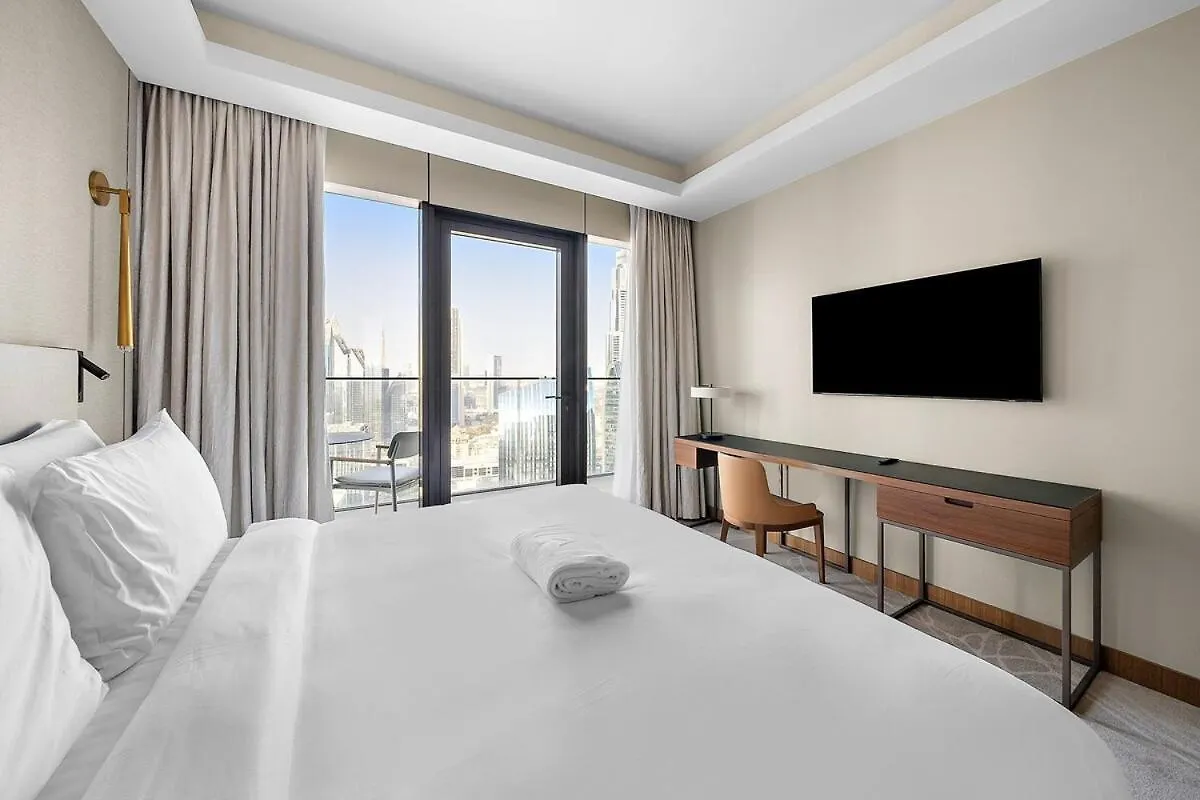 Apartment First Class 3Br Burj Khalifa & Fountain View Dubai