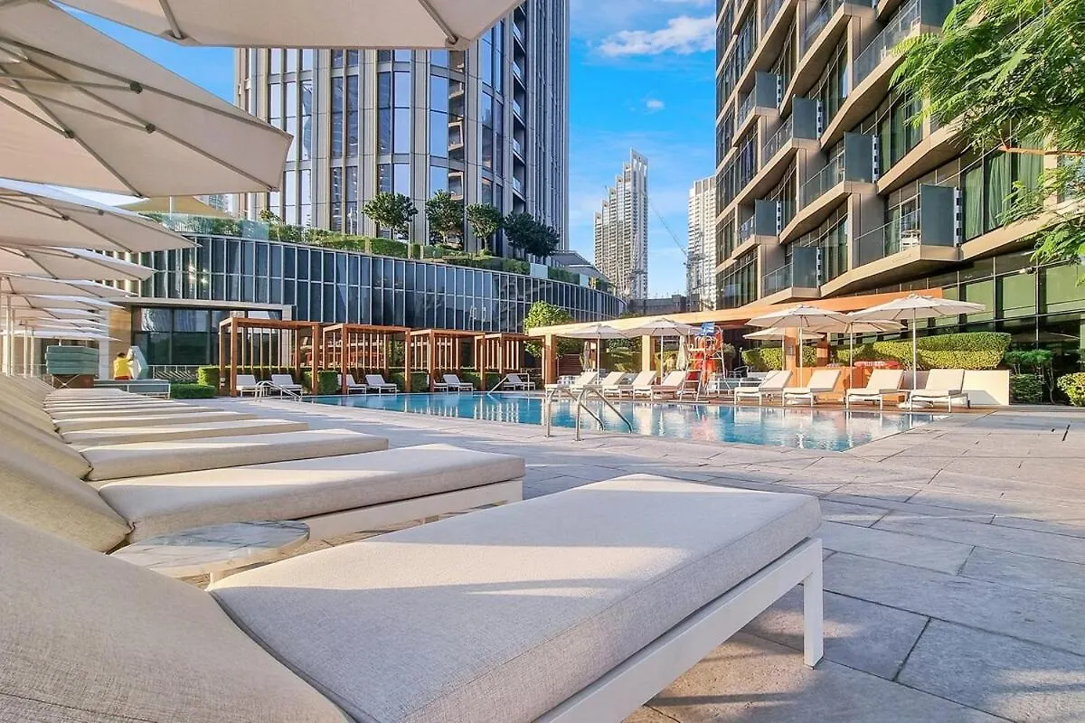 Apartment First Class 3Br Burj Khalifa & Fountain View Dubai